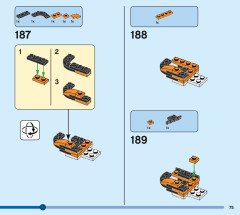 LEGO 31129 instructions page 75 – build guide