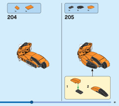 LEGO 31129 instructions page 81 – build guide