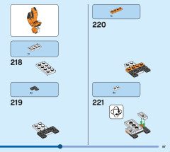 LEGO 31129 instructions page 87 – build guide