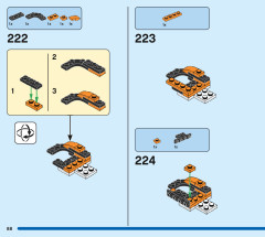 LEGO 31129 instructions page 88 – build guide