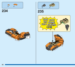 LEGO 31129 instructions page 92 – build guide