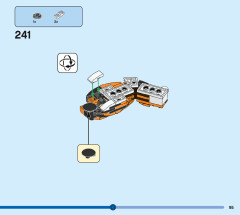 LEGO 31129 instructions page 95 – build guide
