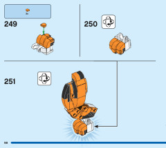 LEGO 31129 instructions page 98 – build guide