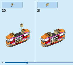 LEGO 31129 instructions page 12 – build guide