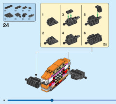 LEGO 31129 instructions page 14 – build guide