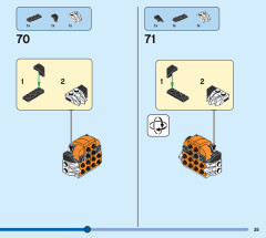 LEGO 31129 instructions page 35 – build guide