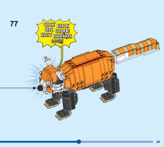 LEGO 31129 instructions page 39 – build guide