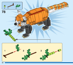 LEGO 31129 instructions page 40 – build guide