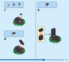 LEGO 31129 instructions page 43 – build guide