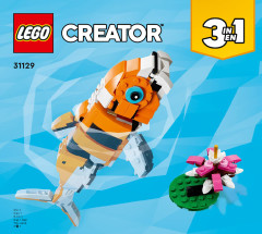 LEGO 31129 instructions page 1 – build guide