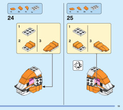 LEGO 31129 instructions page 13 – build guide