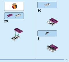 LEGO 31129 instructions page 17 – build guide