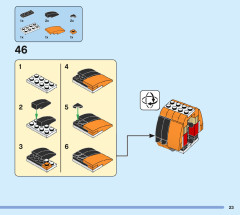LEGO 31129 instructions page 23 – build guide
