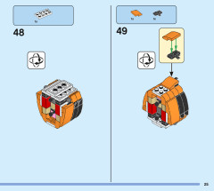LEGO 31129 instructions page 25 – build guide
