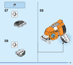 LEGO 31129 instructions page 29 – build guide