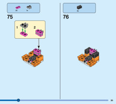 LEGO 31129 instructions page 35 – build guide