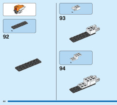 LEGO 31129 instructions page 44 – build guide