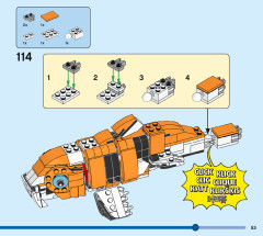 LEGO 31129 instructions page 53 – build guide