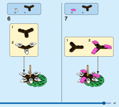 LEGO 31129 instructions page 57 – build guide