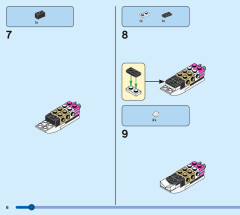 LEGO 31129 instructions page 6 – build guide