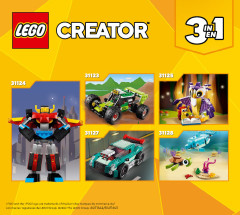 LEGO 31129 instructions page 60 – build guide