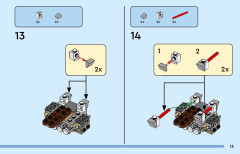 LEGO 31130 instructions page 13 – build guide
