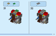 LEGO 31130 instructions page 21 – build guide