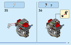 LEGO 31130 instructions page 23 – build guide