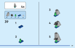 LEGO 31130 instructions page 25 – build guide