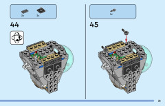 LEGO 31130 instructions page 31 – build guide