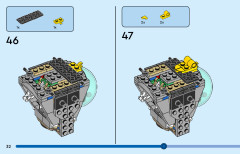 LEGO 31130 instructions page 32 – build guide