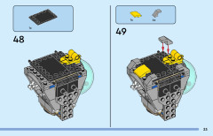 LEGO 31130 instructions page 33 – build guide