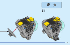 LEGO 31130 instructions page 35 – build guide