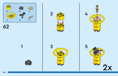 LEGO 31130 instructions page 44 – build guide