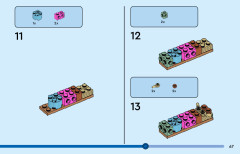 LEGO 31130 instructions page 67 – build guide
