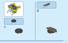 LEGO 31130 instructions page 7 – build guide