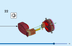 LEGO 31130 instructions page 73 – build guide