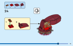 LEGO 31130 instructions page 75 – build guide