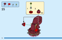LEGO 31130 instructions page 76 – build guide