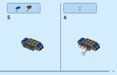 LEGO 31130 instructions page 9 – build guide