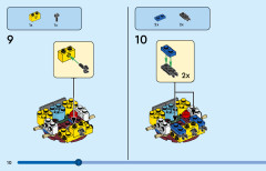 LEGO 31130 instructions page 10 – build guide