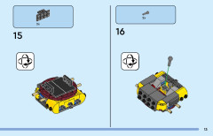 LEGO 31130 instructions page 13 – build guide
