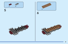 LEGO 31130 instructions page 21 – build guide