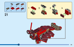 LEGO 31130 instructions page 33 – build guide