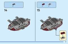 LEGO 31130 instructions page 17 – build guide