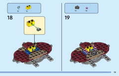 LEGO 31130 instructions page 19 – build guide