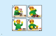 LEGO 31130 instructions page 2 – build guide