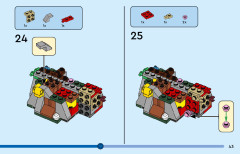 LEGO 31130 instructions page 43 – build guide