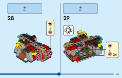 LEGO 31130 instructions page 45 – build guide