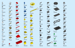 LEGO 31130 instructions page 62 – build guide
